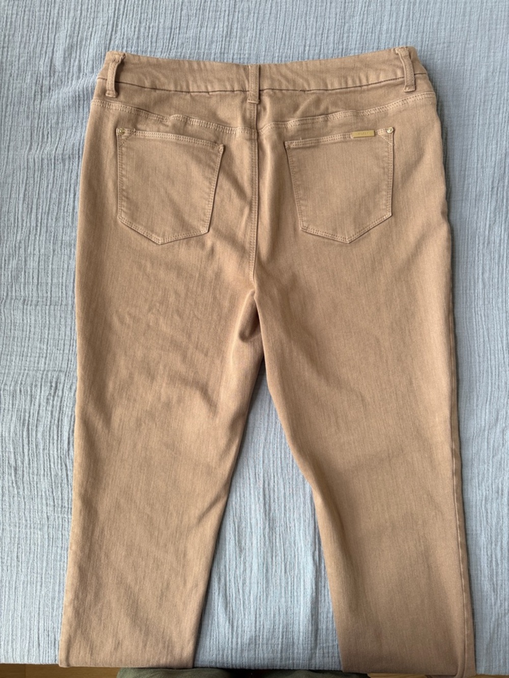 Chico's Ankle Jeans in Camel Brown - Picture 7 of 9